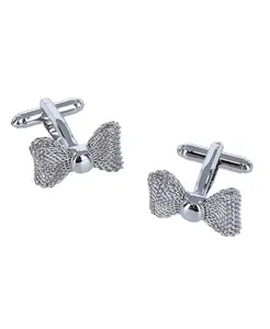 Запонки Bailey с бабочкой Trafalgar, silver