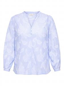 ONLY Carmakoma Блузка 'CARTorra' в светло-голубом цвете