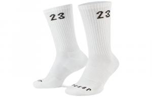 Носки унисекс Jordan до середины икры, цвет 1 set of triple doubles (white)
