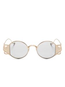 Rigards солнцезащитные очки из коллаборации с Uma Wang, золотистый