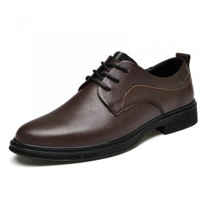 XIMO BULL Мужские классические туфли черно-коричневые, цвет Brown