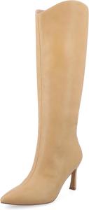 Женские ботильоны Journee Rehela на каблуке-стилето Journee Collection, Tan