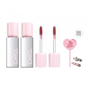 CHIOTURE Зеркальный блеск для губ Little Silver с эффектом свечения, натуральный, стойкий, не размазывается, не оставляет следов, 2,9 г