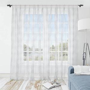 Штора Abakuhaus Abstrakt Typ D 2 шт, 274x160x0,5 см цвет pale taupe weiß