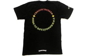 Футболка мужская черная Chrome Hearts, черный