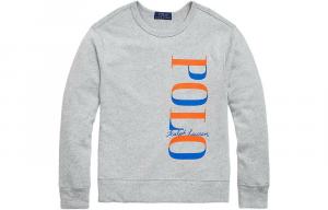 Серая толстовка Kids' Polo Ralph Lauren, серый