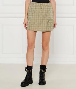 Юбка Guess Active на кулиске с карманом, бежевый