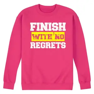 Мужская флисовая толстовка No Regrets Licensed Character, пурпурный