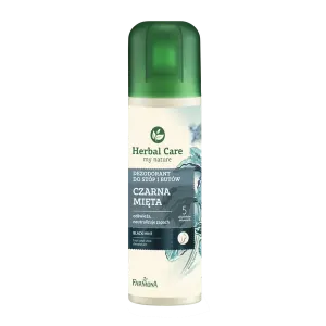 Дезодорант для ног и обуви, 150 мл Herbal Care Czarna mięta