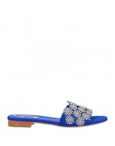 Сандалии Rene' Caovilla, ярко-синий