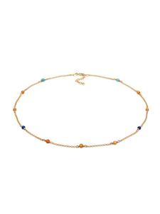 Elli Колье из серебра 925 пробы с двухцветным шариком