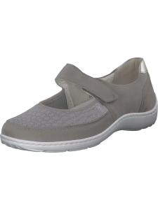 Балетки WALDLÄUFER Ballet Flats with Strap Henni, цвет Stone/Dark grey