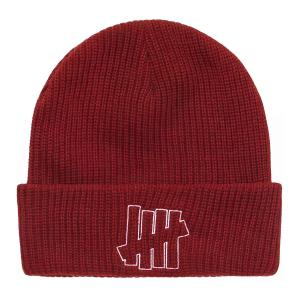 UNDEFEATED Акриловая вязаная шапка унисекс, Burgundy