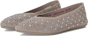Балетки SKECHERS Cleo Point - Gleam n Glow, Taupe
