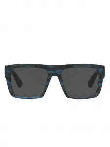 Квадратные солнцезащитные очки Moschino Eyewear, синий