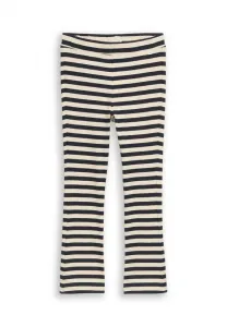 Расклешенные брюки-леггинсы mit streifenmuster Tom Tailor, Dark Blue/Off White Stripe