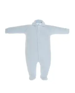 Однотонная детская пижама с вырезом спереди Cambrass, голубой