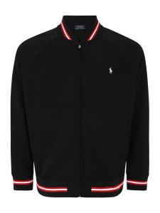 Толстовка с капюшоном на молнии Polo Ralph Lauren Big & Tall, черный