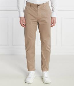 Брюки BOSS ORANGE Chino_tapered Tapered fit, коричневый