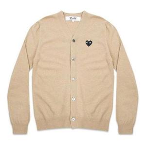 Кардиган COMME des GARCONS PLAY Cardigan Black Emblem 'Beige' AZ-N024-051-3, бежевый