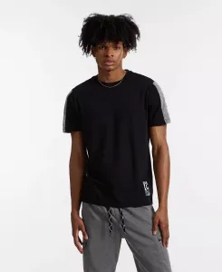 Мужская контрастная футболка с коротким рукавом Ecko Unltd, черный