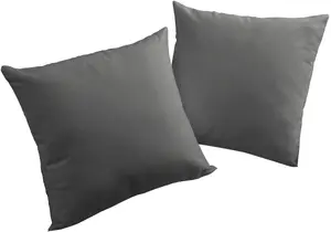 Декоративная подушка Adam "Uni Collection", однотонная, чехол без наполнителя, 1 шт 60х40 см, оливково-зеленый