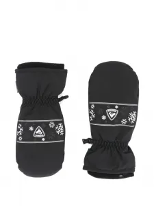Лыжные варежки с рисунком снежинок Rossignol, черный