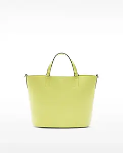 Сумка-трансформер в стиле тоут с застежкой-молнией и съемным держателем для карт Parfois, желтый