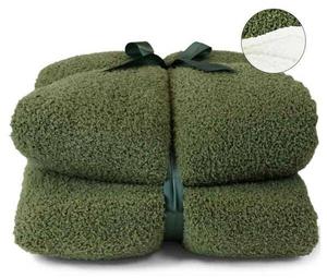 Покрывало Unique Living Douwe, 200x1x150 см, зеленый