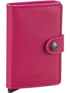 Кошелек Secrid Mini Crisple, фуксия