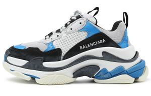 Кроссовки Balenciaga Triple S Chunky Sneakers Women's Low-Top White Blue