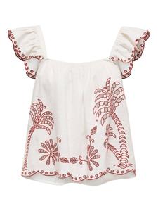 Топ JDY Palma, белый