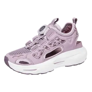 Детские сандалии с низким верхом, устойчивые к истиранию, дышащие, легкие, с амортизирующей поддержкой BKG, мятный/зеленый