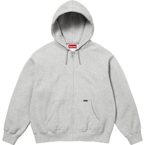 Рабочая худи на молнии Supreme, серый/серый
