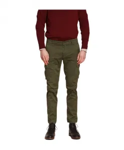 Узкие брюки-карго оливкового цвета Mason'S, зеленый