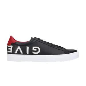 Кроссовки Givenchy Urban Street 'Flipped Logo', черный