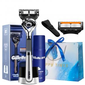 Фенгин Жисун механическая бритва скорость лезвие 5 лезвий мужская бритва с 5 сменными кассетами Gillette