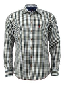 Традиционная рубашка Аркая традиционного зеленого цвета OS-Trachten