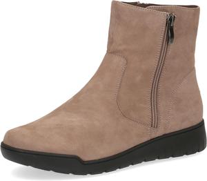 Женские низкие ботинки Caprice, Taupe Suede