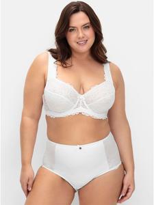 Бюстгальтер на косточках sheego, белый