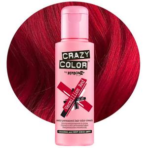 Полуперманентная краска для волос Crazy Color Vermillion Red 40 Scarlet 100 мл