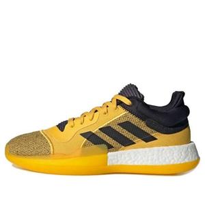 Кроссовки marquee boost low 'yellow/black' Adidas, желтый
