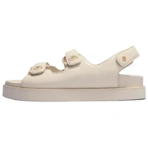 Maje Сандалии женские с одним ремешком, белые