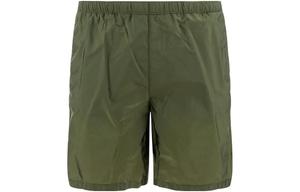 Повседневные шорты мужские зеленые Prada, зеленый