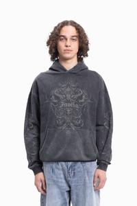 Толстовка FAVELA VINTAGE TRIBAL BLACK WASHED, Black