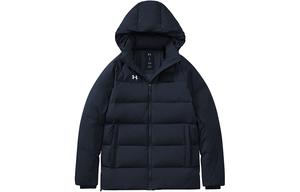 Пуховик зимний унисекс черный Under Armour, черный [Бесплатный шарф-сердечко]