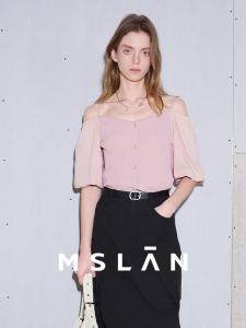 Пуловер Mslan летний, фиолетовый