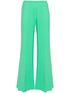 Широкие брюки со сборками Forte Forte, зеленый