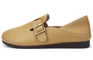 Повседневные женские туфли OMS на липучке, цвет хаки