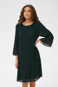 CULTURE Платье 'Adina' в темно-зеленом цвете